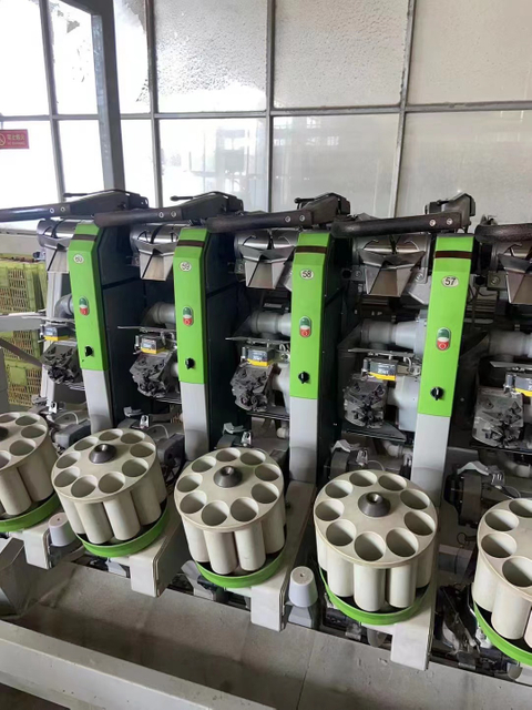 The Used Smaro Auto Coner Machine 60 Spindles 2018 Year 2sets in Running Station And Good Quality 